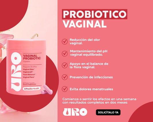 Uro vaginal Probiotic (Original + envío gratis)